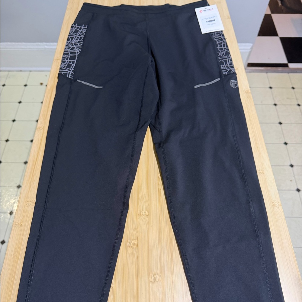 Men’s Primitive Black Running Tights - XL NWT